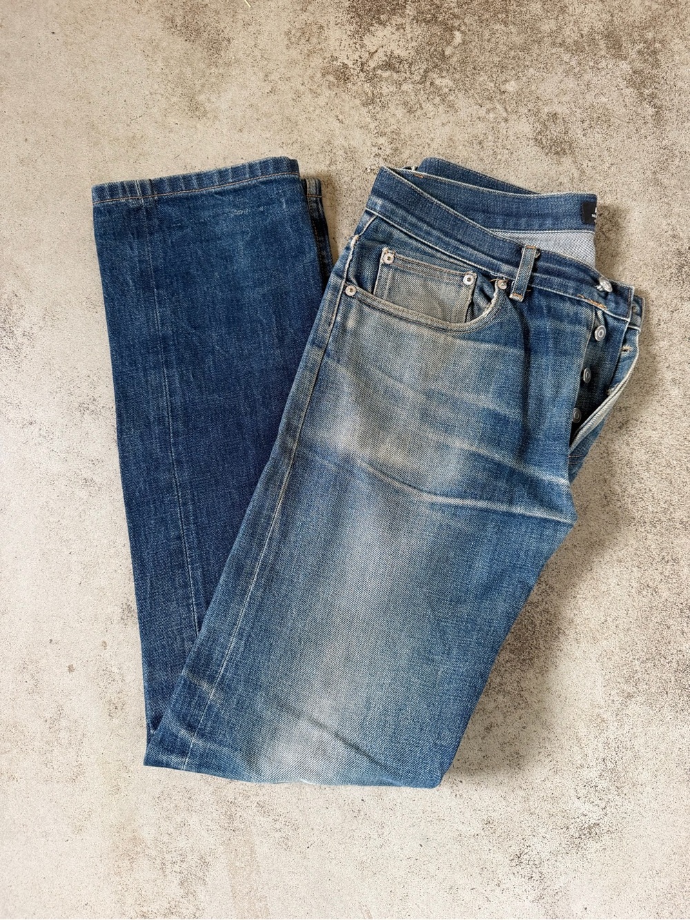 A.P.C. Men’s Raw Selvedge Denim Jeans Size 32